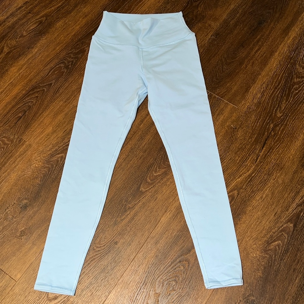 NWOT Baby Blue High Waisted Full Length Alo Legging